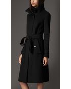 Burberry Wool Cashmere Coat - Lyst