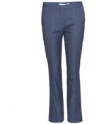 Diane von Furstenberg Aislin Woven Stretch Trousers - Lyst