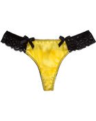 Bordelle Bordelle Lady Citron Thong - Lyst