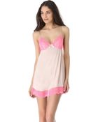 Eberjey Theodora Chemise - Lyst