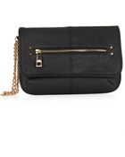 Topshop Chain Handle Clutch Bag - Lyst