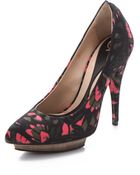 McQ by Alexander McQueen Printed Point Toe Pumps - Lyst