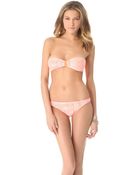 Miguelina Suzy Bandeau Bikini - Lyst
