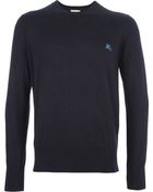 Burberry Brit Crew Neck Sweater - Lyst