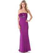 Notte By Marchesa Strapless Gown - Lyst