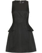 McQ by Alexander McQueen Dress with Peplum - Lyst