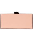 Reiss Rachel Angular Metal Frame Clutch - Lyst