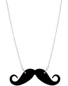 Tatty Devine Moustache Necklace - Lyst