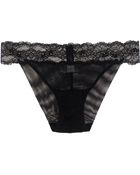 La Perla La Perla Studio Blind Date Tanga - Lyst