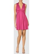 Catherine Malandrino Short Dress - Lyst