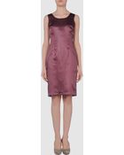 Charlott Short Dress - Lyst
