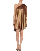 Halston Heritage Short Dress - Lyst