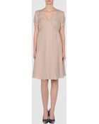 Tonello Short Dress - Lyst