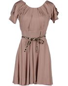 Just Cavalli Short Dress - Lyst