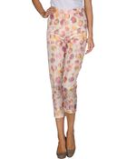 Rochas 3/4 length Trousers - Lyst