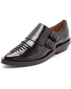 3.1 Phillip Lim Monk Strap Oxfords - Lyst