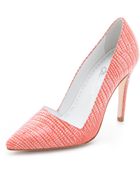 Alice + Olivia Neon Embossed Pumps - Lyst