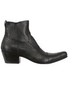 Gianni Barbato Python Low Boots - Lyst