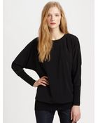 Lafayette 148 New York Jersey Dolman Top - Lyst