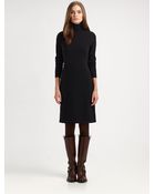 Ralph Lauren Blue Label Woolcashmere Sweater Dress - Lyst