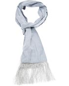 Paul Smith Jacquard Micro Dot Scarf - Lyst