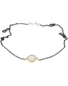 Peggy Li Moonstone Station Necklace - Lyst