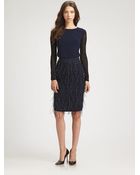 Sachin & Babi Lacey Ostrich Feather Skirt - Lyst