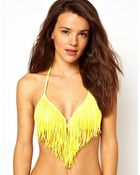 Seafolly Exclusive To Asos Jazz Club Triangle Bikini Top - Lyst