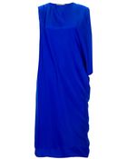 Lanvin Draped Dress - Lyst