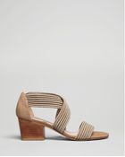 Stuart Weitzman Sandals Overreach Stretch Mid Heel - Lyst