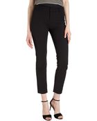 Vince Cropped Skinny Trousers - Lyst