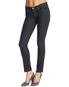 J Brand 910 Low-Rise Skinny Leg - Lyst