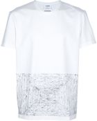 Jil Sander Geometric Print T-shirt - Lyst