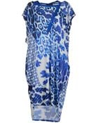 Just Cavalli Short Dress - Lyst