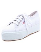 Superga Linea Platform Sneakers - Lyst