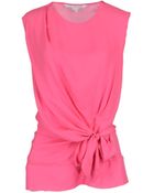 Diane von Furstenberg Sleeveless Top - Lyst