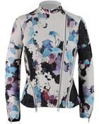 3.1 Phillip Lim Corded Motorcycle Jacket - Lyst