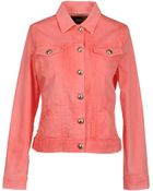 Love Moschino Denim Outerwear - Lyst