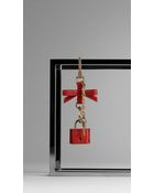 Burberry Grainy Leather Padlock Key Charm - Lyst