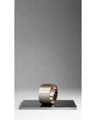 Burberry Metallic London Leather Cuff - Lyst