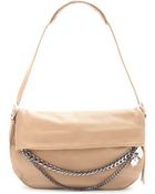Jimmy Choo Small Biker Leather Shoulder Bag - Lyst