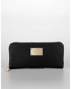 MICHAEL Michael Kors Jet Set Continental Zip Wallet - Lyst