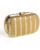 Whiting & Davis Metal Mesh Minaudiere - Lyst