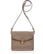 Marc By Marc Jacobs Cement Leather Crossbody Bag - Lyst