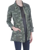 Monrow Military Trench - Lyst