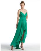 Nicole Miller Chiffon Tank Gown - Lyst
