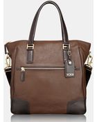 Tumi Beacon Hill Phillips Leather Tote - Lyst