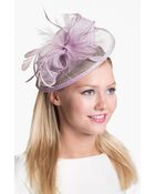 Badgley Mischka Feather Fascinator - Lyst
