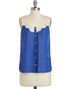 ModCloth Blueberries and Brie Top - Lyst