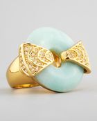 Rachel Zoe Amazonite Crystal Statement Ring - Lyst
